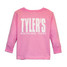 TYLER'S Toddlers' Pink/White Long Sleeve Tee back view Southlake