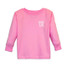 Racquet & Jog Toddlers' Pink/White Long Sleeve Tee front view