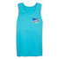 TYLER'S Lagoon/American Flag Comfort Color Tank Top - The Woodlands