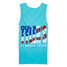 TYLER'S Lagoon/American Flag Comfort Color Tank Top - Ft. Worth