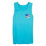 TYLER'S Lagoon/American Flag Comfort Color Tank Top - Ft. Worth