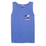 Adding to bag The item has been added Blue/Texas Flag Comfort Color Tank Top