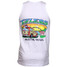 ERLEBNISWELT-FLIEGENFISCHEN'S Austin Woody Wagon Tank Top - White