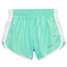 TYLER'S Women's Pastel Racer Shorts in Mint/White