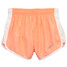 Women's Peach/White Pastel Racer Shorts