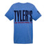 TYLER'S Athletic Blue/Navy Track Tee front view