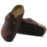 Birkenstock Boston Soft Footbed Narrow Clogs in the Habana Oiled Leather colorway