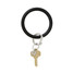 O-Venture Silicone Big O Key Ring Back In Black front view