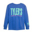 TYLER'S Kids' Blue/Bright Mint Comfort Color Long Sleeve Tee