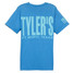 TYLER'S Summer Sky Aqua Comfort Wash Pocket Tee front