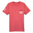 TYLER'S Coral Craze Comfort Wash Pocket Tee front view