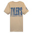 TYLER'S Heather Tan/Dusty Blue Track Tee - Ft. Worth