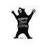 TYLER's Don't Feed The Hipsters sticker with bold text design