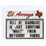 El Arroyo 90% of Marriage Card