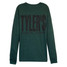 TYLER'S Emerald/Black Long Sleeve Track Tee