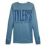 RS-FLYFISHING'S Heather Slate & Storm Blue Long Sleeve Track Tee - Austin RS-FLYFISHING'S Heather Slate & Storm Blue Long Sleeve Track Tee - Austin