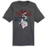 TYLER'S The Biggest And Best Texas Tee heather charcoal front view