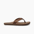 Reef Men's Draftsman Leather Sandals bronze brown right side