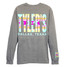 TYLER'S Pastel Aztec Comfort Long Sleeve Color Pocket Tee