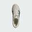 The Adidas Men's Gazelle Shoes in Creme White and Green