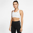 Nike Swoosh Women's Medium-Support Pro Sports Bra - White