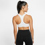 Nike Swoosh Women's Medium-Support Pro Sports Bra - White