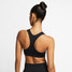 Nike Swoosh Women's Medium-Support Pro Sports Bra - Black