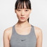 Nike Swoosh Women's Medium-Support Padded Sports Bra - Smoke Grey