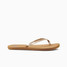 Reef Women's Bliss Nights Sandals Tan/Champagne side view