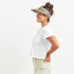 The Hemlock Women's Capri Visor in Pepper