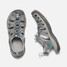 Keen Women's Whisper Sandals Medium Grey Peacock Green product detail