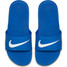 Nike Boys' Kawa Slides - Hyper Cobal/ White