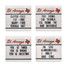 El Arroyo Tequila Diet 4 Coaster Set