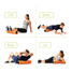 Trigger Point GRID 2.0 Foam Roller Orange exercise demonstration