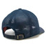 TYLER'S Republic of Texas Trucker Hat in navy blue and white mesh
