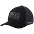 Columbia PFG Mesh Fish Flag Ball Cap - Black/ Graphite