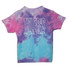 TYLER'S Kids' Cotton Candy Tie Dye Outline Tee TYLER'S Kids' Cotton Candy Tie Dye Outline Tee