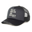 TYLER'S Willie Waylon and Whiskey Trucker Hat in Black back view