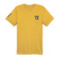 TYLER'S Mustard/Navy Comfort Color Tee Racquet & Jog front view