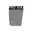Nike Pro Girls' 3" Shorts in Carbon Heather colorway