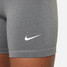 Nike Pro Girls' 3" Shorts in Carbon Heather colorway