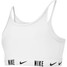Nike Trophy Girls' Sports Bra - White/Black