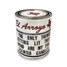 El Arroyo Getting Lit Paint Can Candle in decorative container