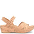 The Kork-Ease Women's Myrna 2.0 Sandals in Gold Flake
