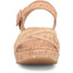 Kork-Ease Women's Myrna 2.0 Sandals Gold Flake heel view