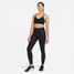 Nike Dri-FIT Women's Indy Padded V-Neck Sports Bra - Black