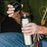 YETI Rambler Bottle Chug Cap Black lifestyle