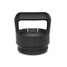 YETI Rambler Bottle with Straw Cap in stainless steel finish