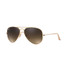 Ray-Ban Aviator Gradient Sunglasses - Gold/Brown