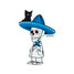 Jason Archer Ghost Of Charlie sticker featuring black and white artwork design